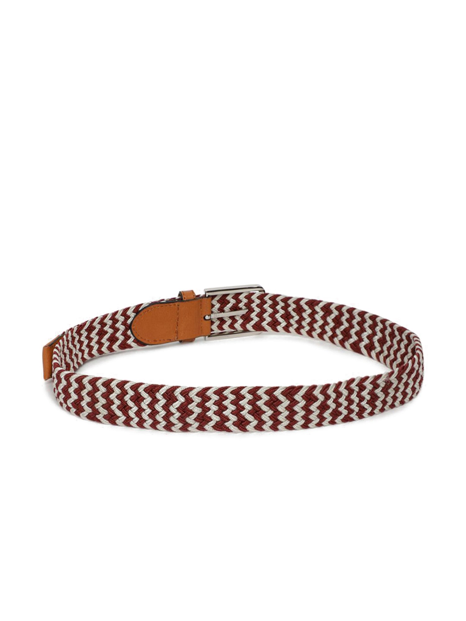 Fossil Julian Black Leather Solid Waist Belt