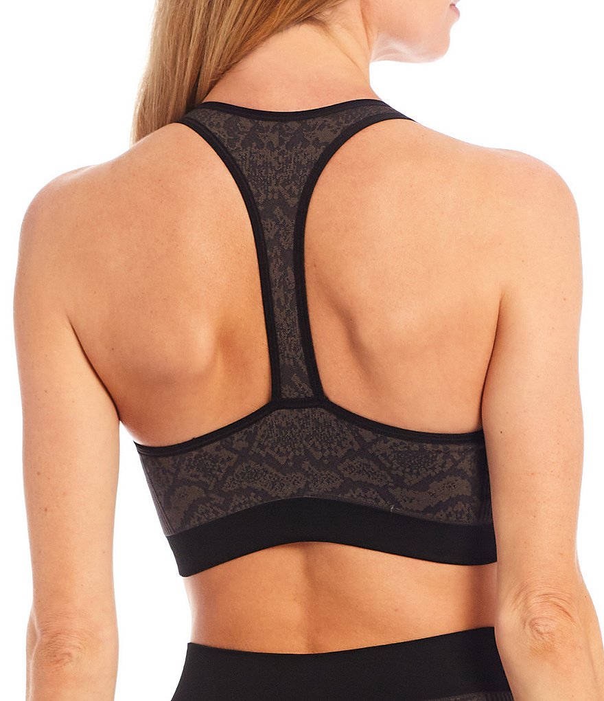 Half Moon by Modern Movement Python Printed Seamless Coordinating Racerback Bralette