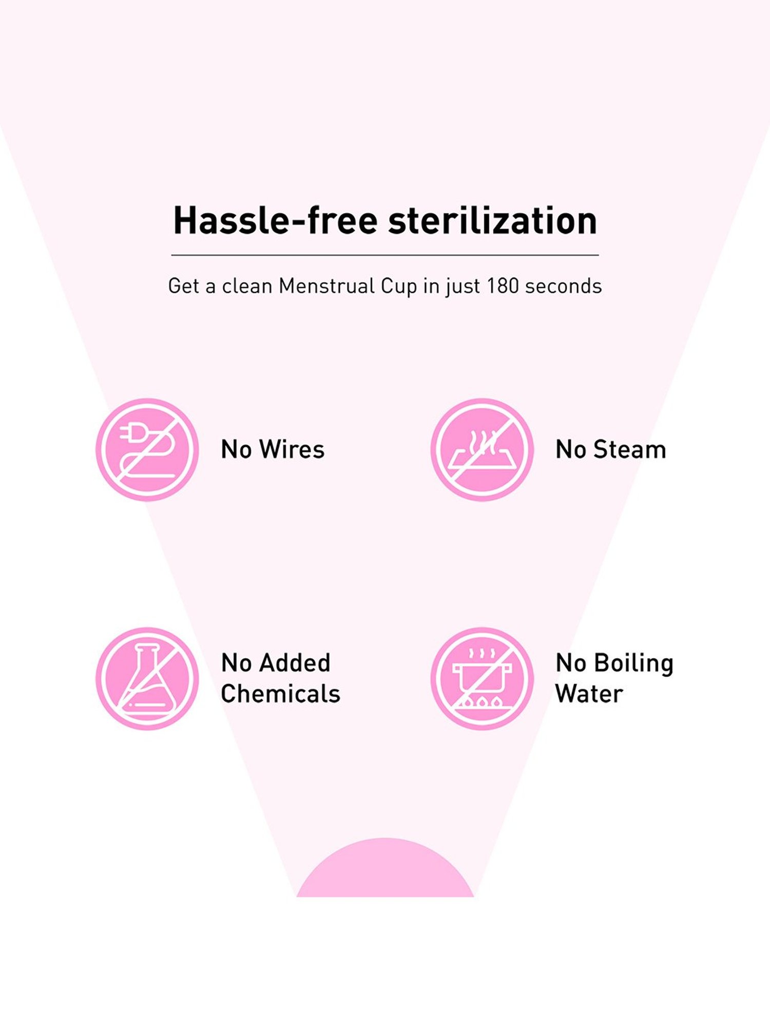 CARMESI Menstrual Cup With Pouch - Small