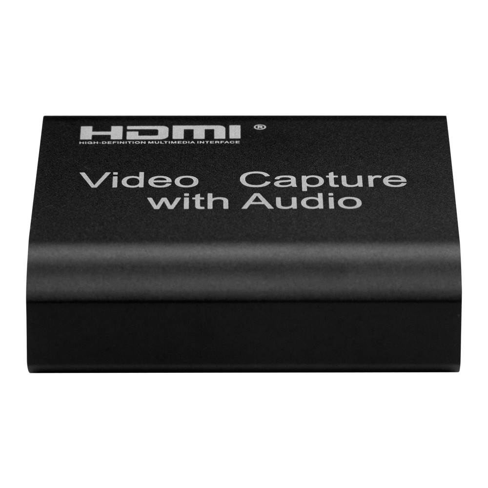 Portable High Definition Multimedia Interface Video Capture Card with Loop Out Audio 1080P Output Maximum Resolution