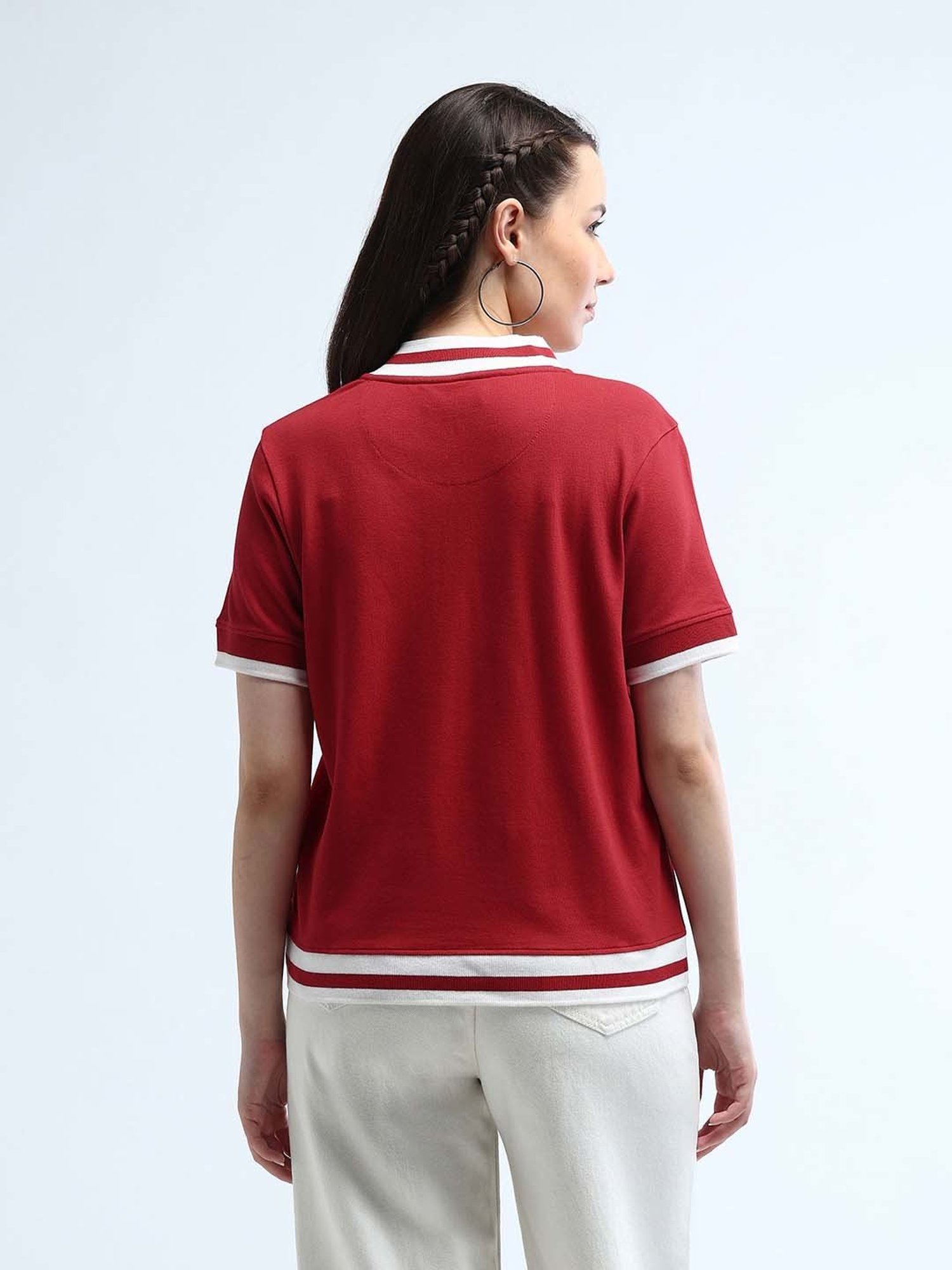 U.S. Polo Assn. Red Logo Print T-Shirt