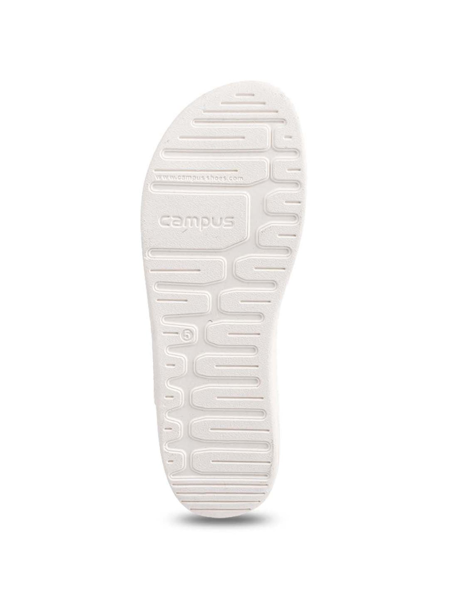 Campus Women's Grey Floater Sandals