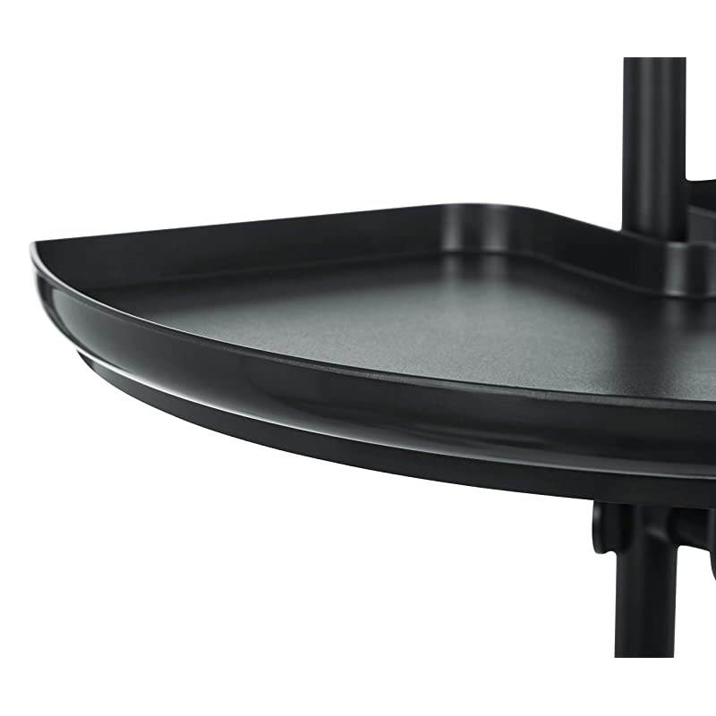 Frameworks Microphone Stand Accessory Tray with Drink Holder and Guitar Pick Tab; Extra Large 14" x 9" (GFW-MICACCTRAYXL)