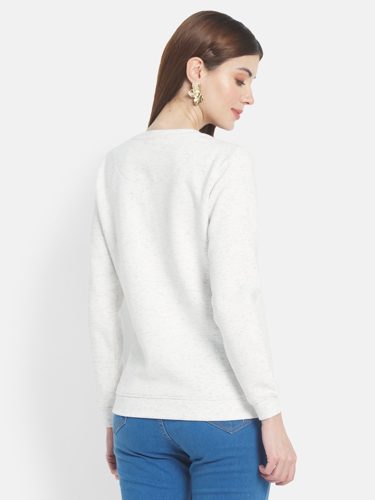 Belle Fille Yellow Patchwork Sweatshirt