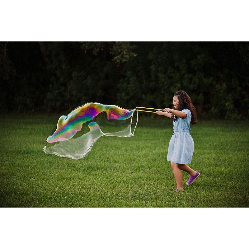 South Beach Bubbles WOWmazing Giant Bubble Powder 4-Piece Kit | Wand + 3 Packets Bubble Powder