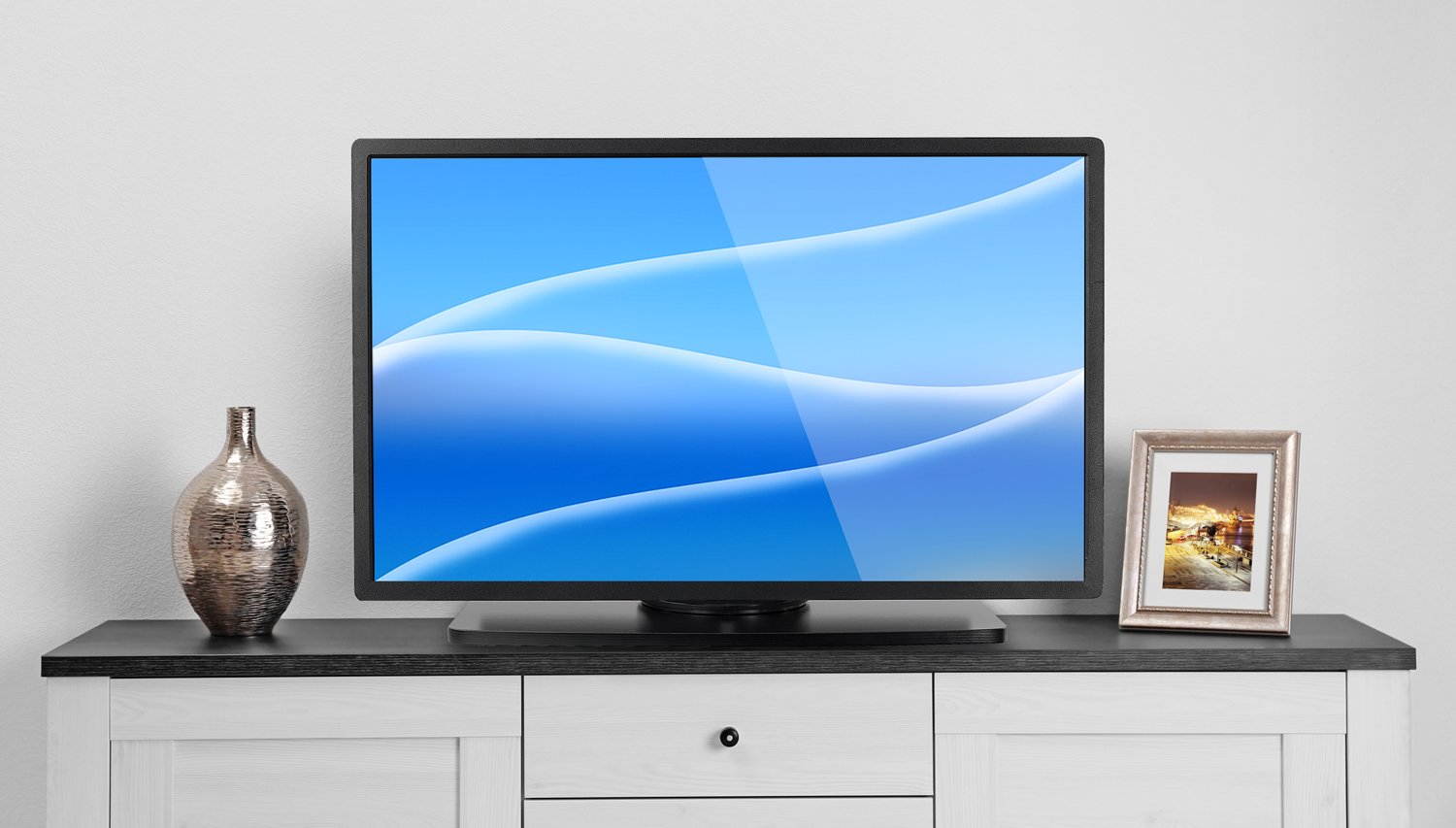 Mount-It! TV Turntable Stand Rotating Swivel TV Base | Fits 32-50 Inch TVs