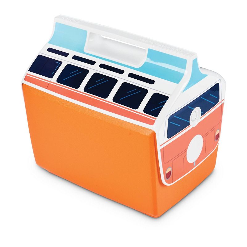 Igloo Playmate Classic Volkswagen VW Bus 14qt Portable Cooler - Orange