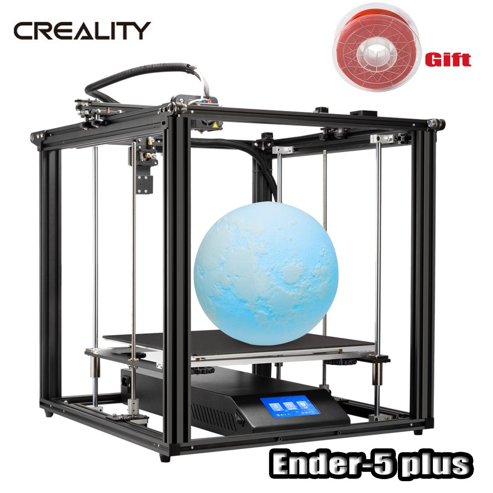 Creality Ender-5 Plus 3D Printer BL-Touch Auto Bed Leveling DIY +Red Filament US