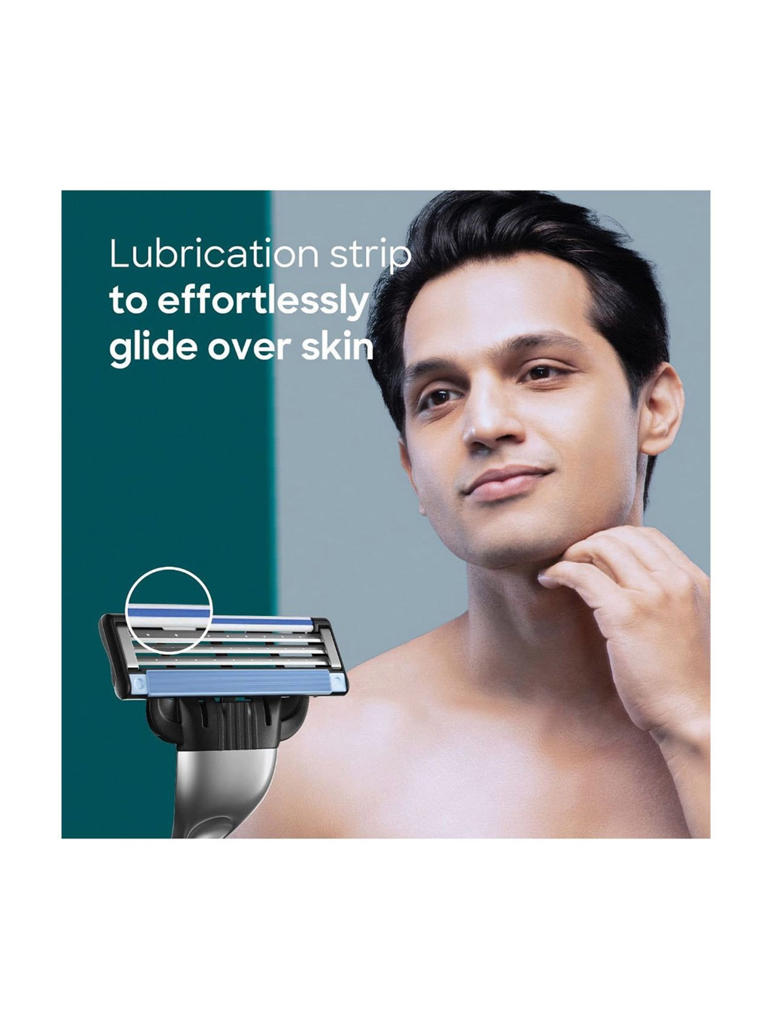 Gillette Mach 3 Manual Shaving Razor Blades Cartridge - Pack of 8