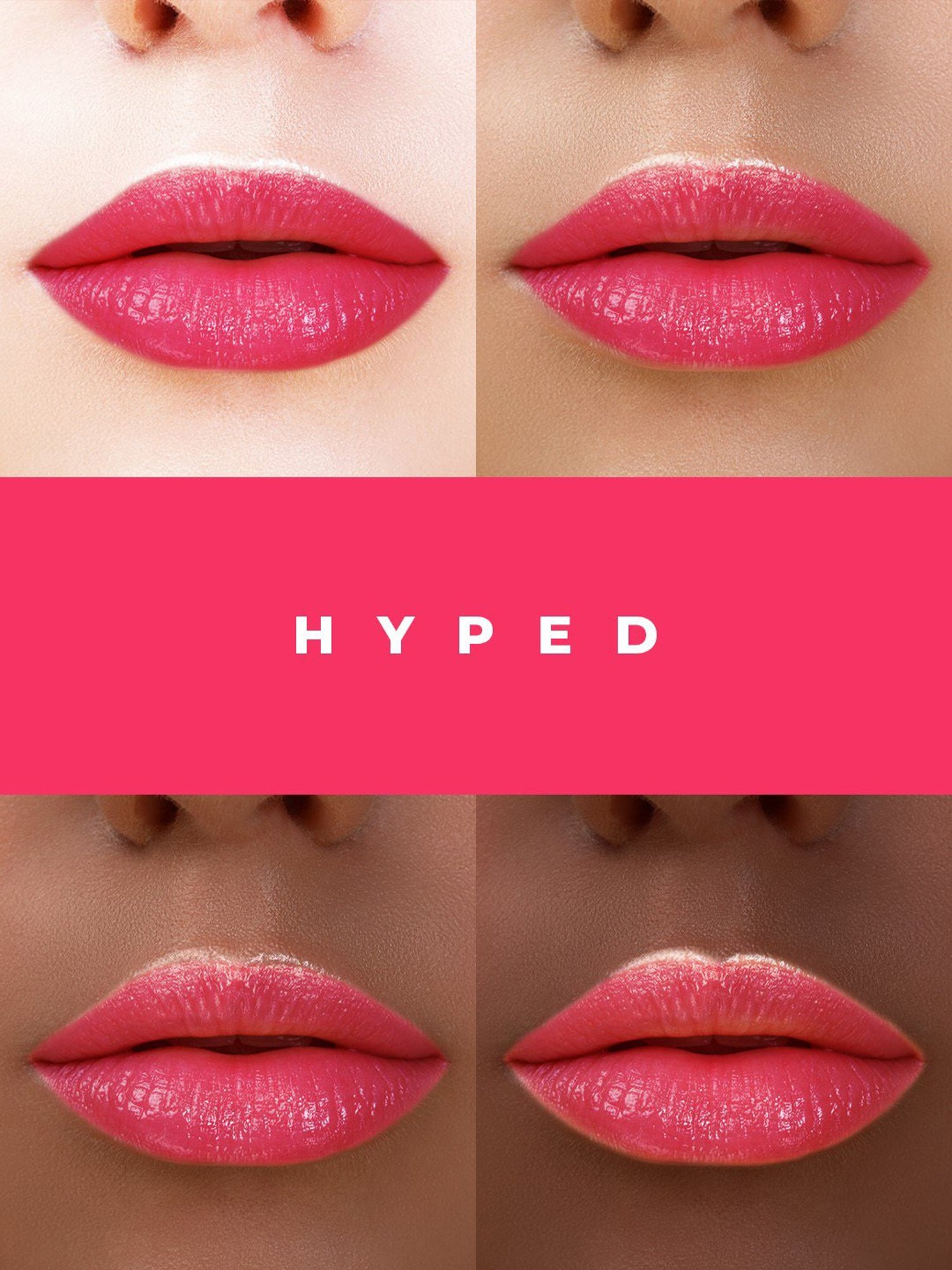 L.A. Girl Lip Attraction Lipstick Hyped - 3.2 gm