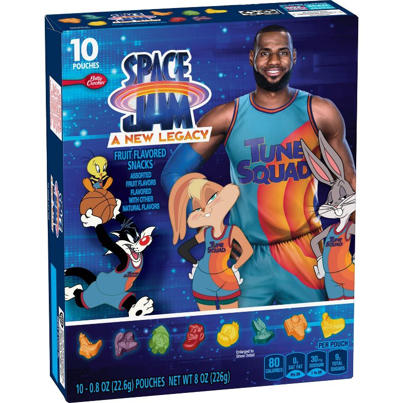 Betty Crocker Space Jam Fruit - 8oz/10ct