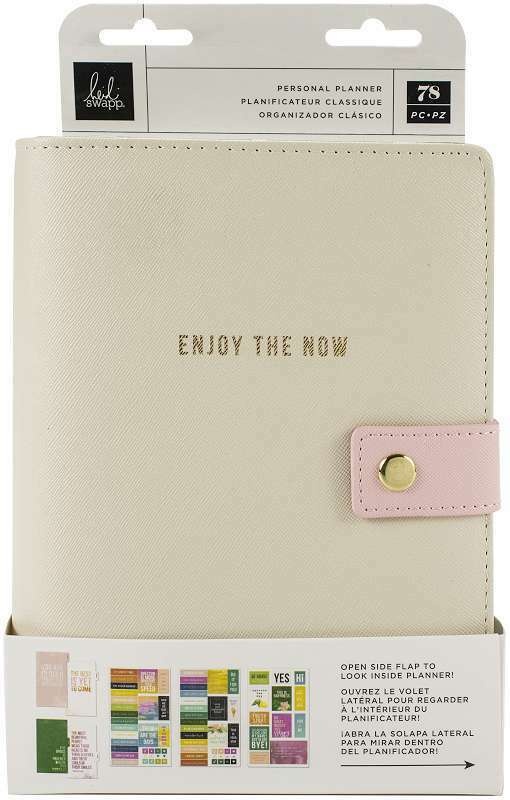 Heidi Swapp Personal Planner 6"X10" Art Walk - Monthly Blank Page 718813154178