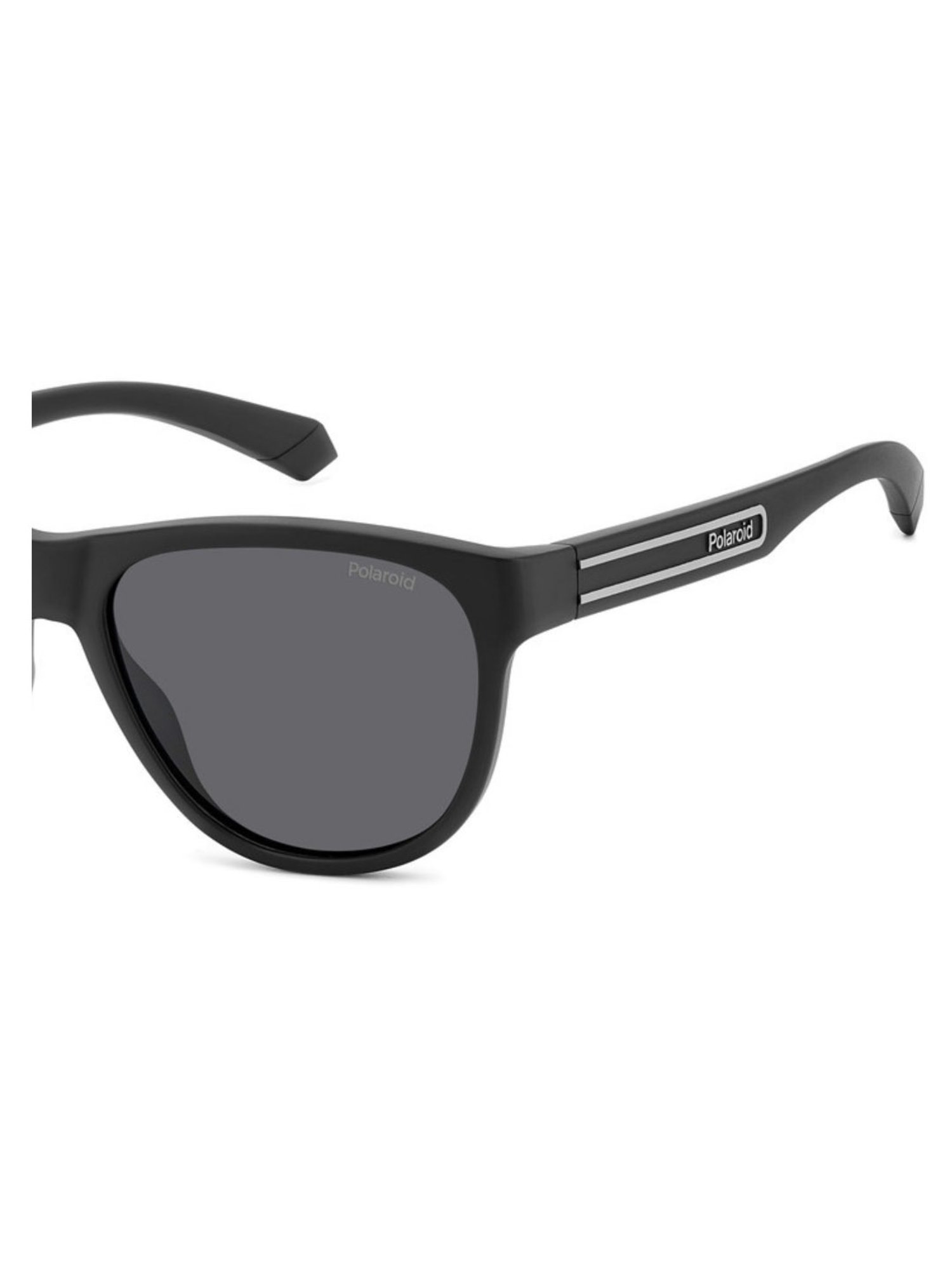 Polaroid Grey Round UV Protection Unisex Sunglasses
