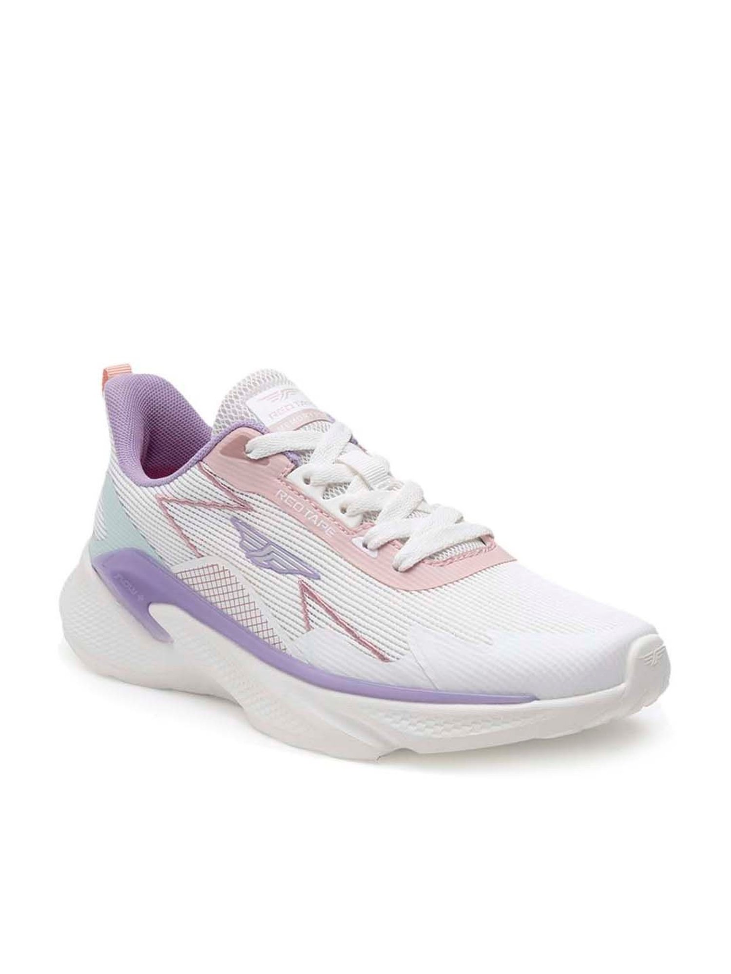 Red Tape Women's White Running Shoes