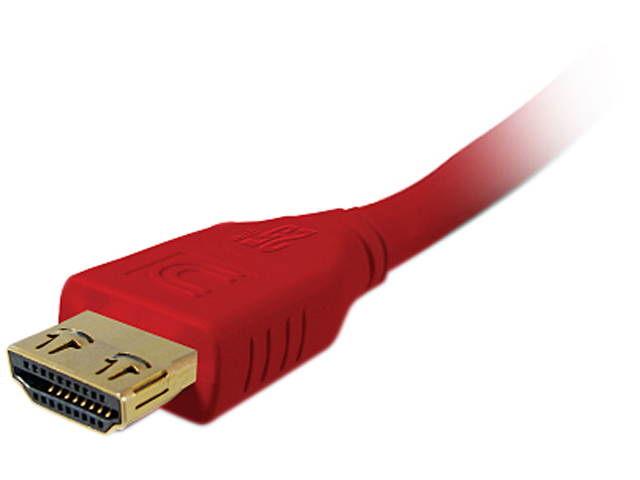 Comprehensive HD-HD-3PRORED 3 ft. Pro AV/IT High Speed HDMI Cable with ProGrip, SureLength