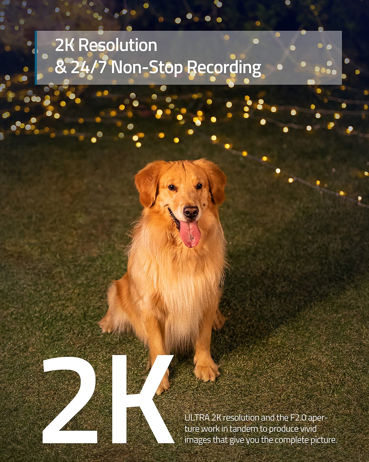 eufy Security Outdoor Cam Pro, All-in-One Outdoor Security Camera with 2K Resolution, Spotlight, Color Night Vision, No Monthly Fees, Wired Camera, Security Camera Outdoor, IP67 Weatherproof