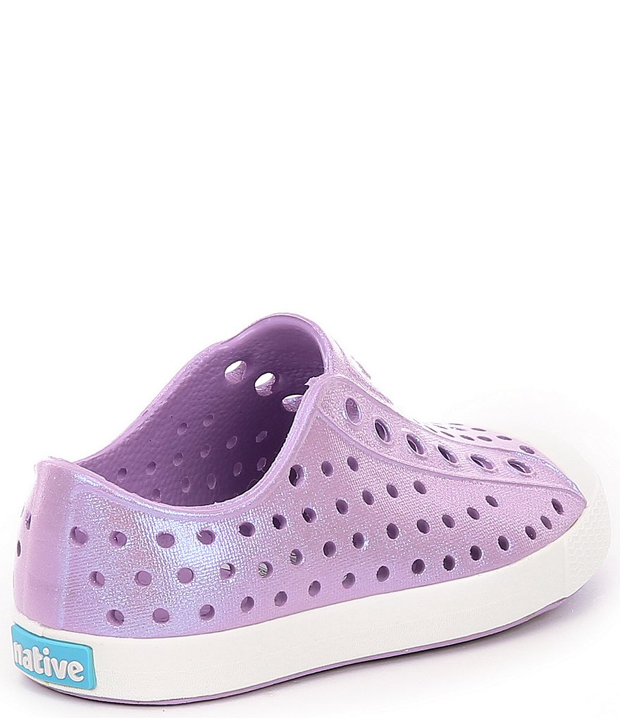 Native Girls' Jefferson Iridescent Slip-On Sneakers (Infant)