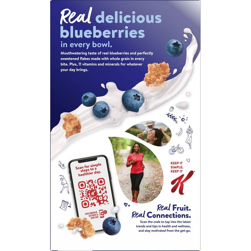 Special K Blueberry Family Size Cereal - 16.9oz - Kellogg's