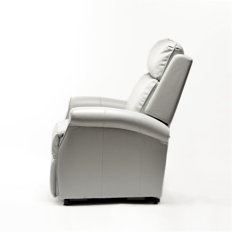 Lehman Dove White Traditional Lift Chair - Comfort Pointe