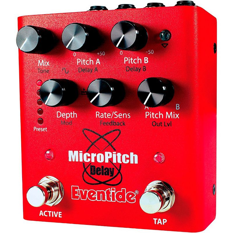 Eventide MicroPitch Delay Effects Pedal Red
