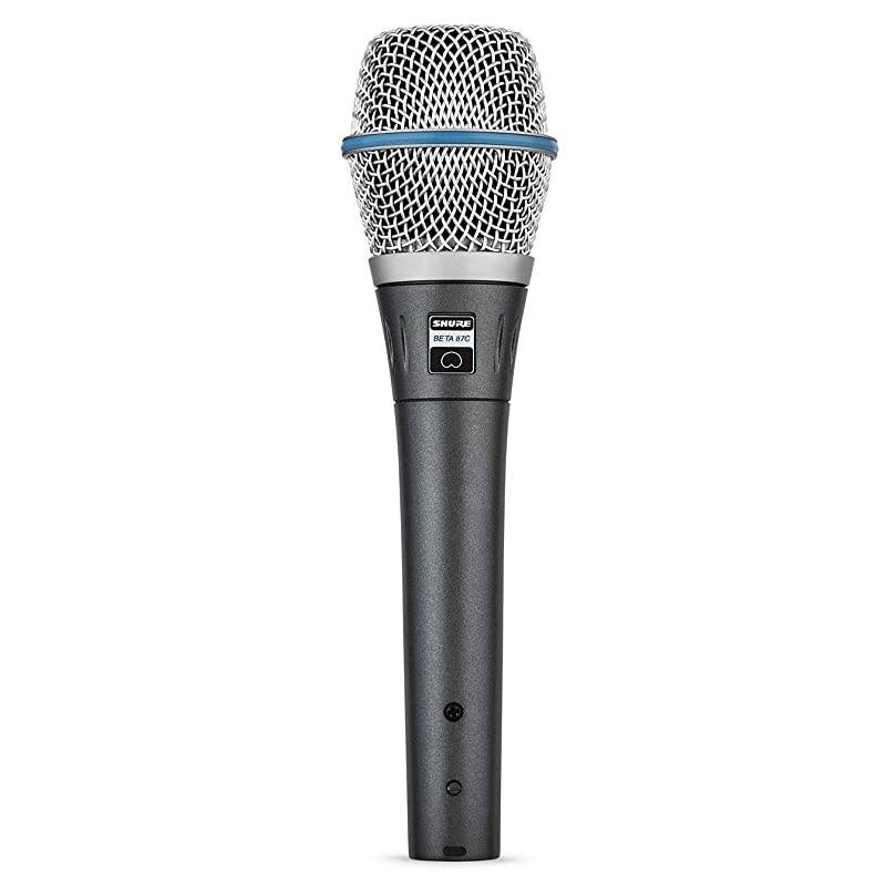 BETA87C Cardioid Condenser Microphone for Handheld Vocal Applications