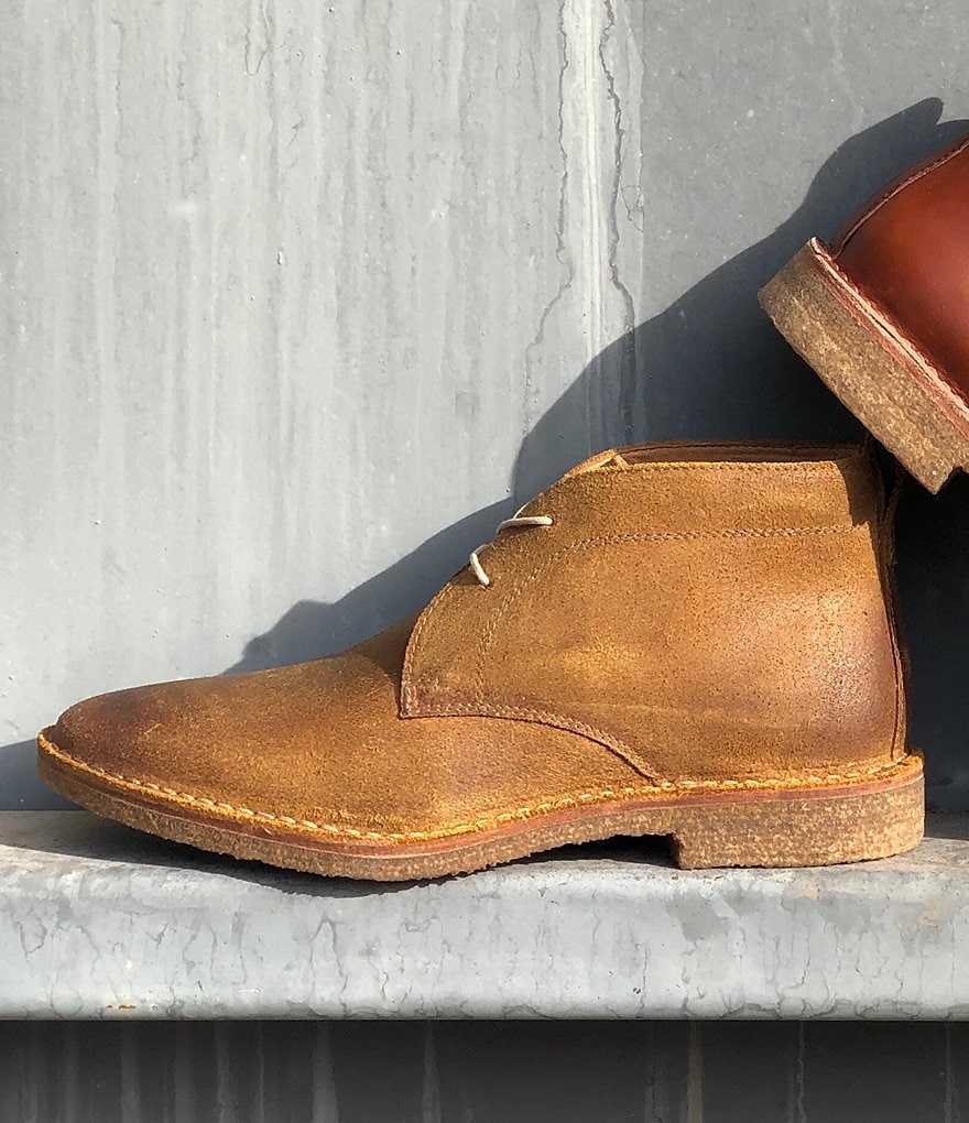 Flag LTD. Men's Rambler Suede Leather Chukka Boots