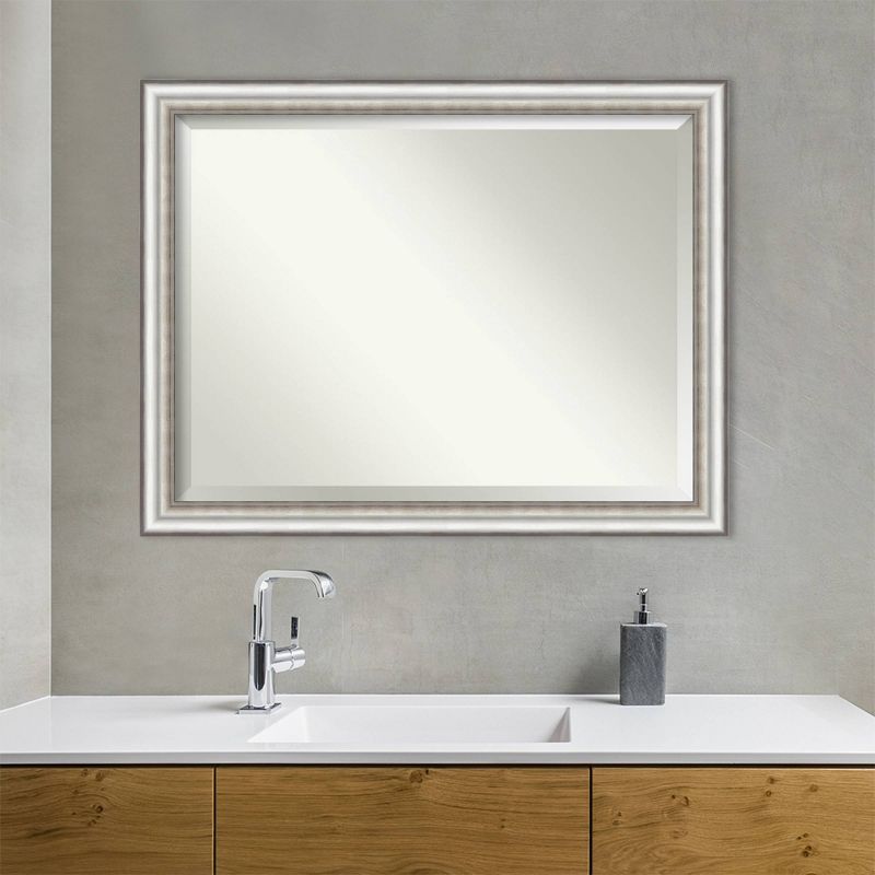Rectangle Tripoli Vanity Bathroom Mirror Clear - Howard Elliott
