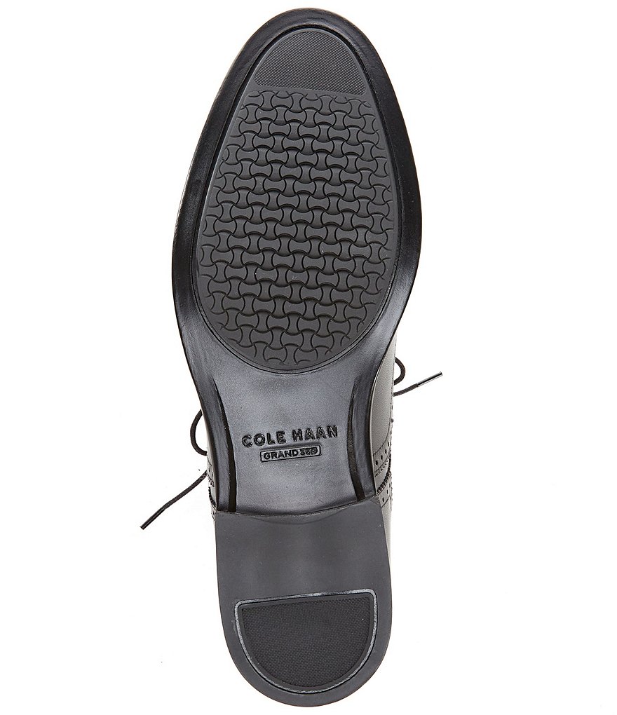 Cole Haan Men's Dawson Leather Wingtip Lace Up Oxfords