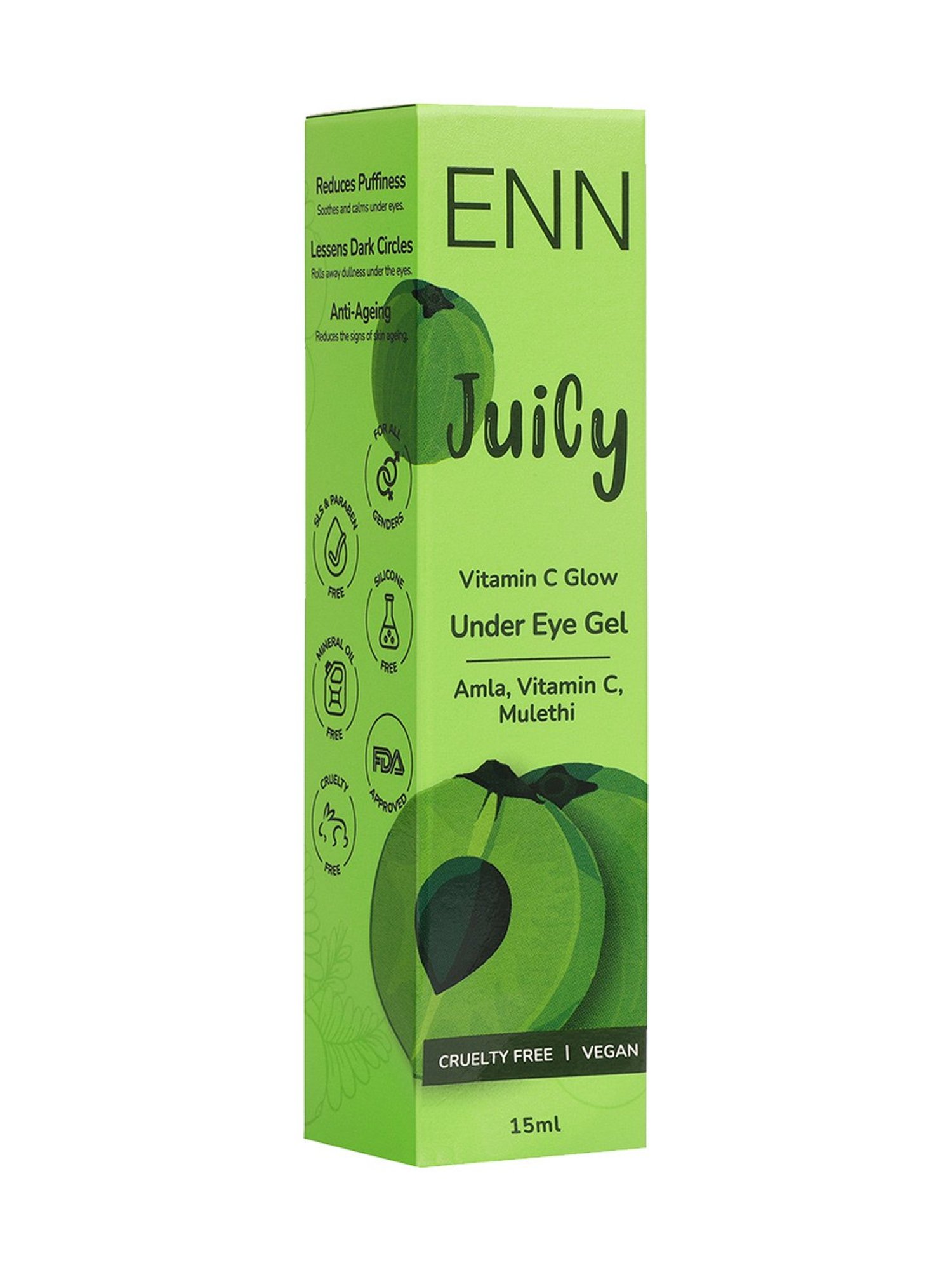 ENN Juicy Vitamin C Glow Under Eye Gel - 15 ml