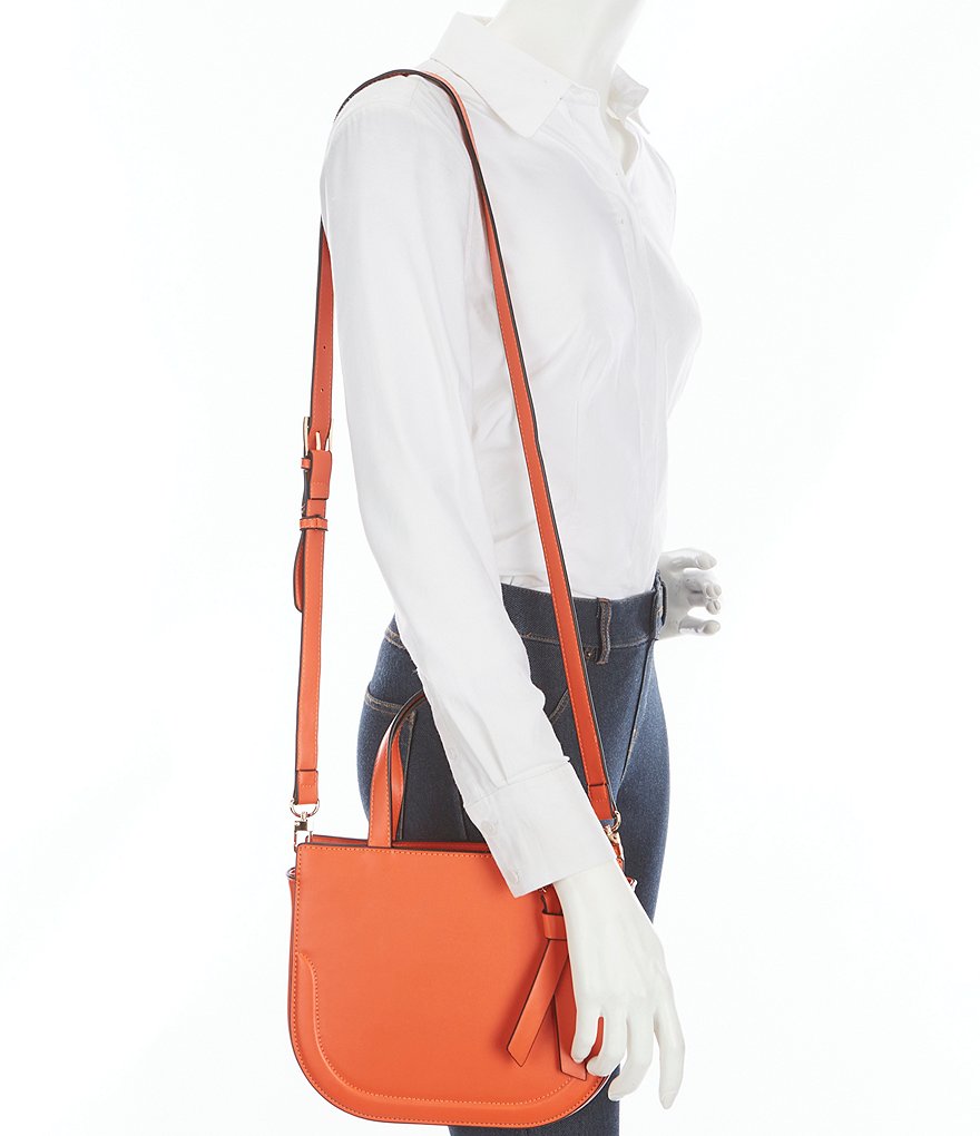 Kate Landry Round Double Handle Satchel Bag