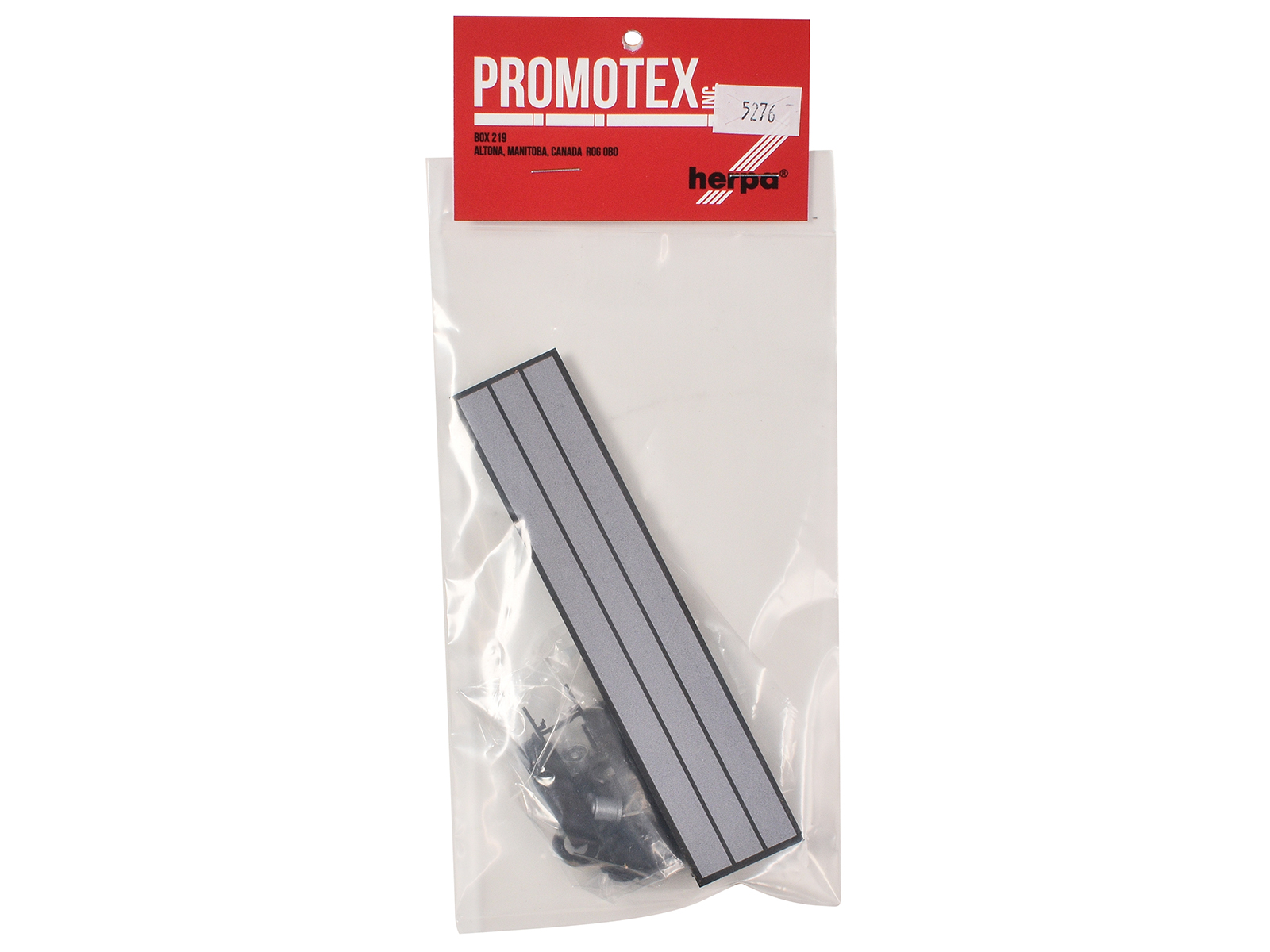 40ft Flatbed Trailer Gray Top 1/87 (HO) Plastic Model by Promotex