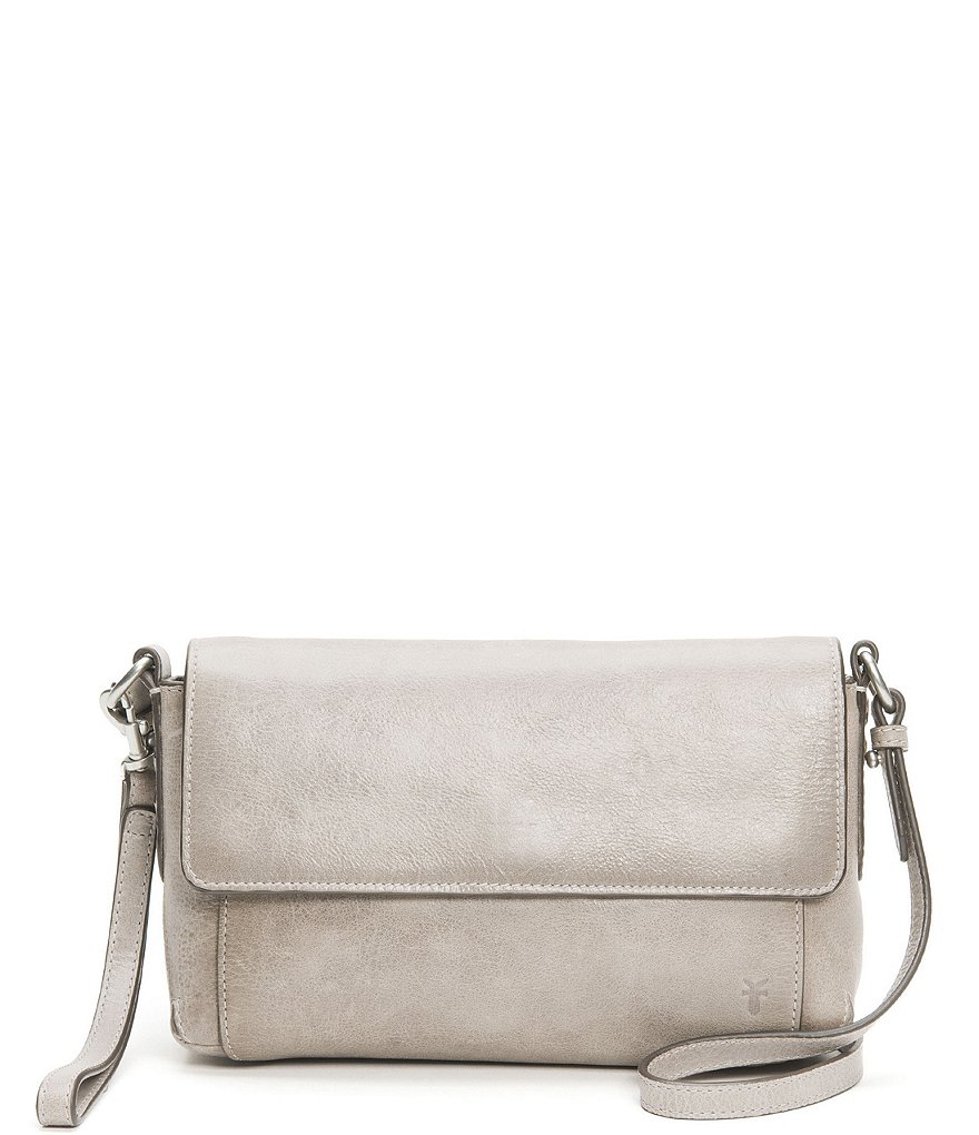 Frye Reed Flap Leather Snap Crossbody Bag