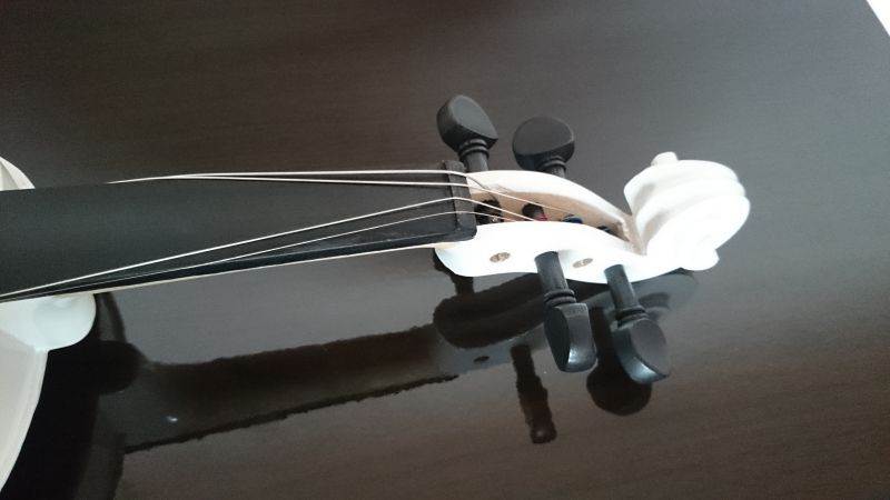 Student Acoustic Violin Full 1/8 Maple Spruce with Case Bow Rosin White Color