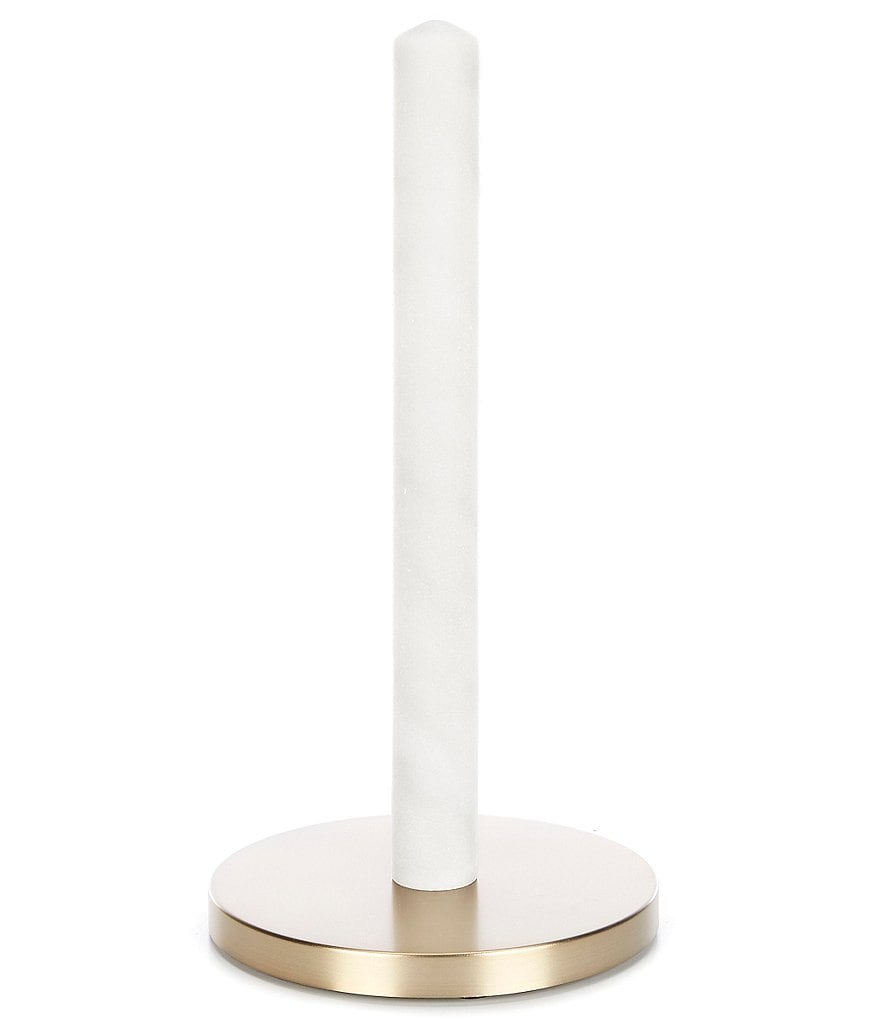 Gourmet Basics by Mikasa Avilla Picnic Plate Napkin and Flatware Storage Caddy with Paper Towel Holder