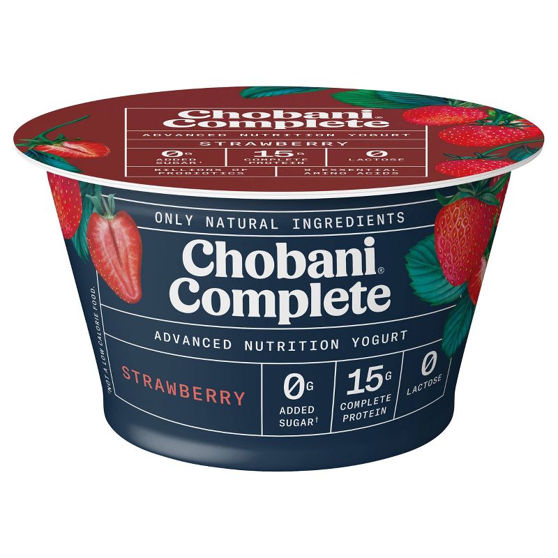 Chobani Complete Strawberry Greek Yogurt - 5.3oz