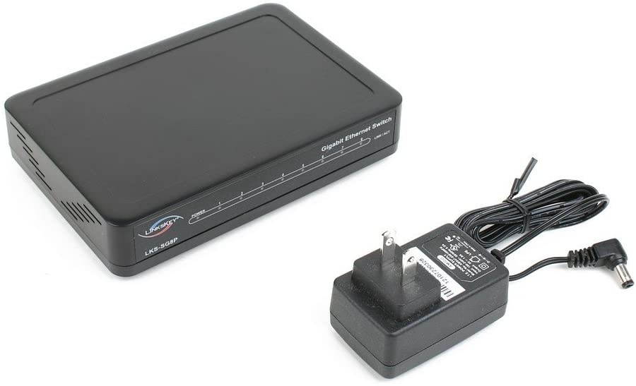 Netis ST3208 8 10/100Mbps RJ45 Ports Fast Ethernet Web Management Switch, Auto-Negotiation & Plug & Play