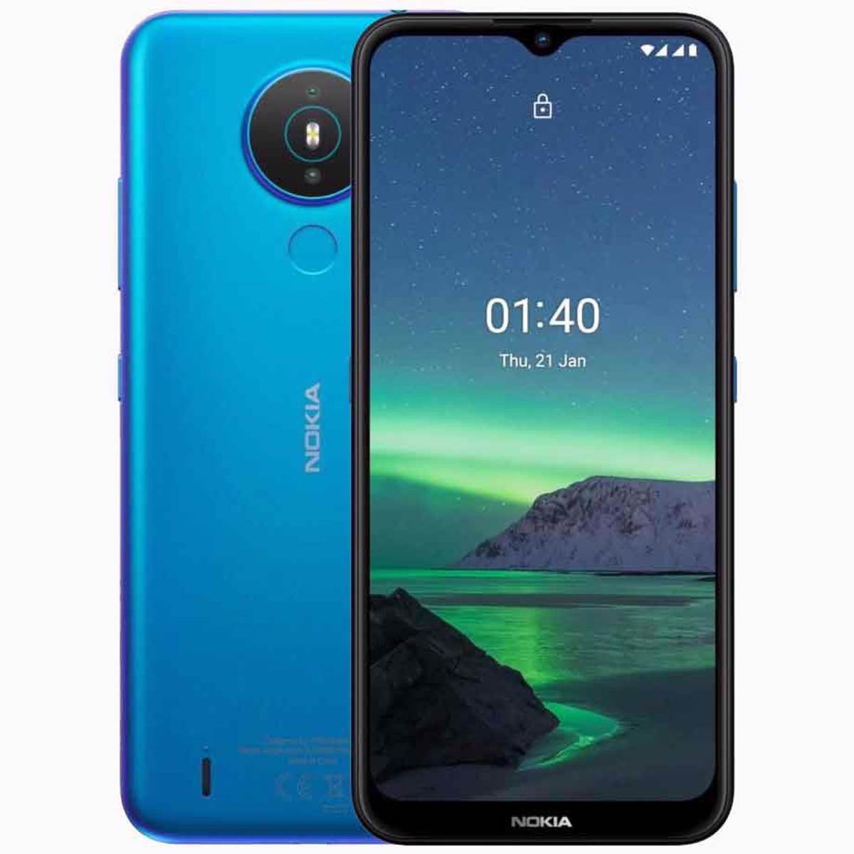 Nokia 1.4 Dual-SIM 32GB ROM + 2GB RAM (GSM Only | No CDMA) Factory Unlocked 4G/LTE Smartphone (Fjord) - International Version