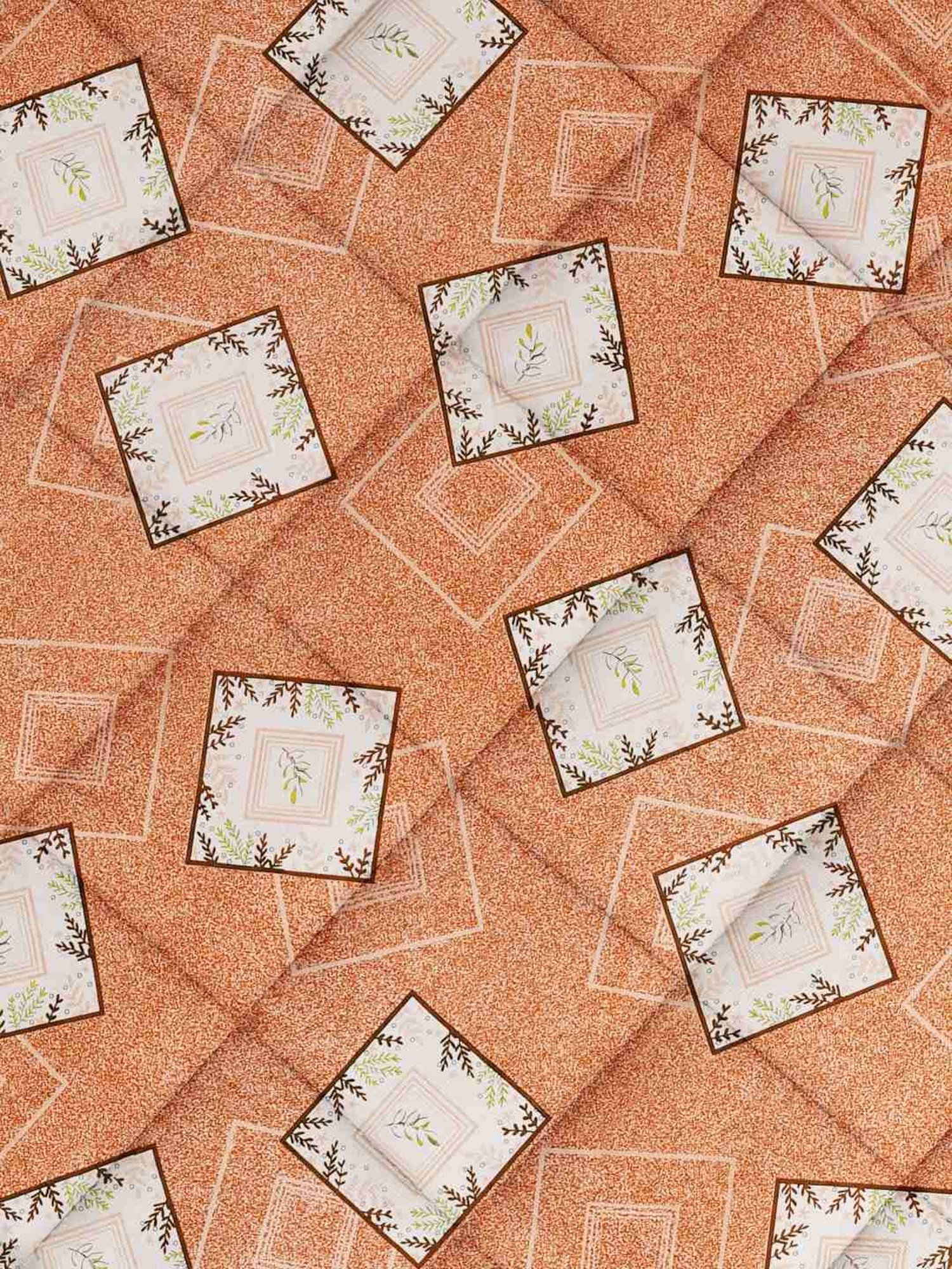 Bianca Victoria-Winter Rust 250 GSM Cotton Super Soft Double Comforter