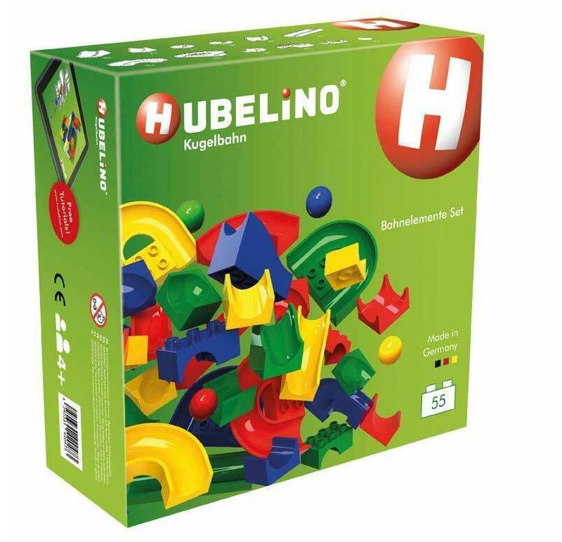Hubelino Marble Run - 55-Piece Run Elements Expansion Set