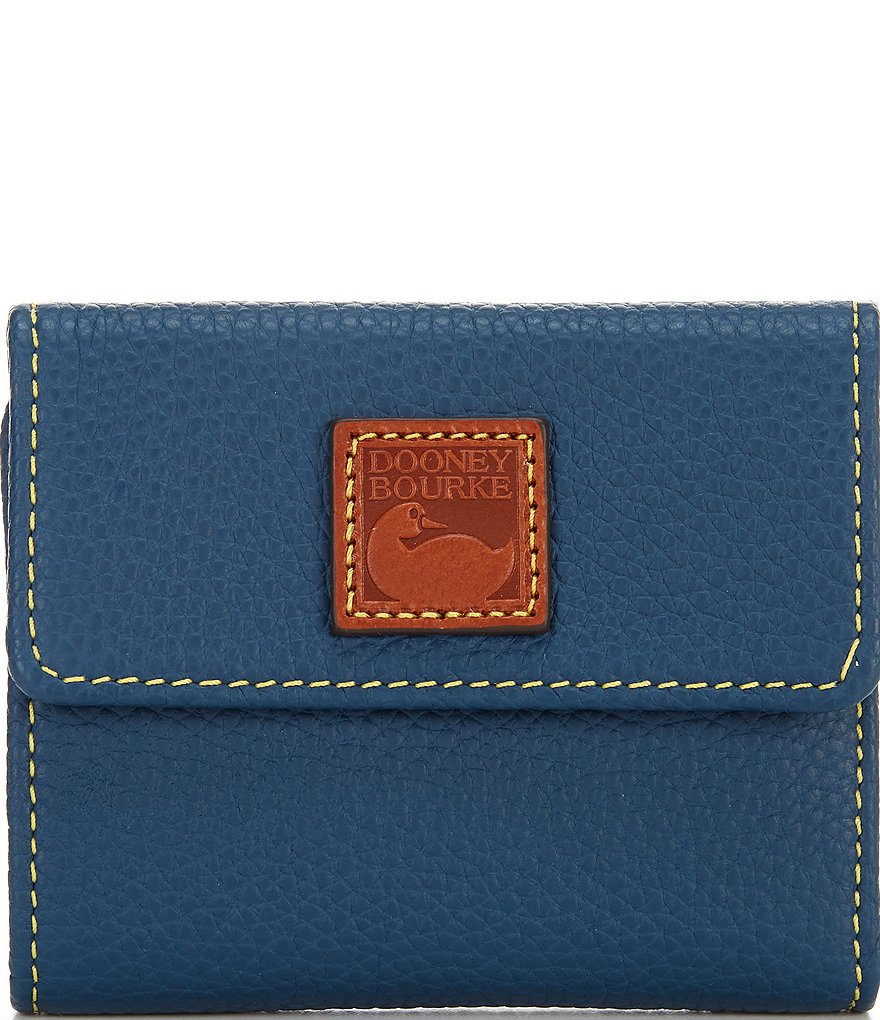 Dooney & Bourke Pebble Collection Small Flap Wallet