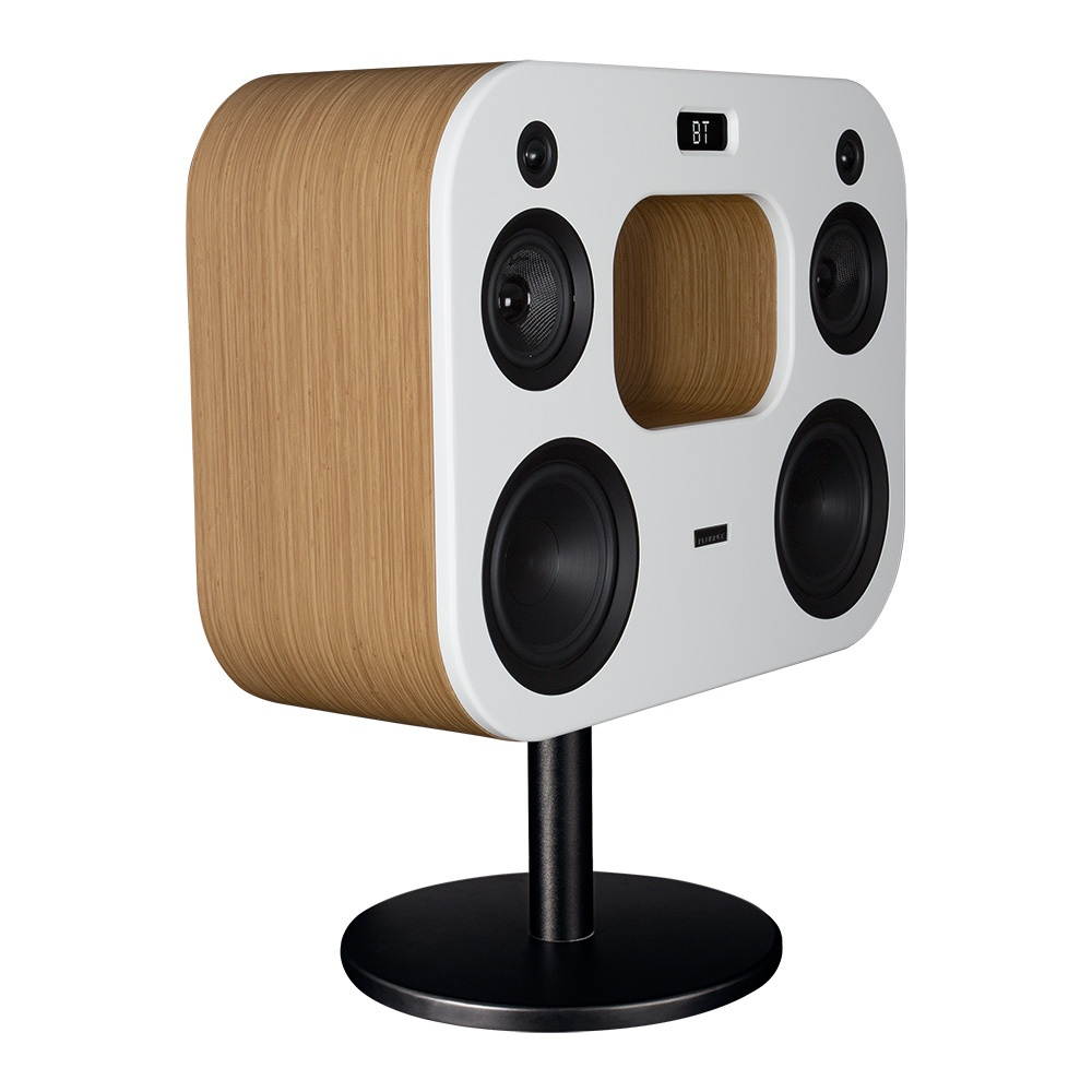 Fluance Fi70W Three-Way Wireless High Fidelity Music System with Powerful Amplifier & Dual 8" Subwoofers (Lucky Bamboo)