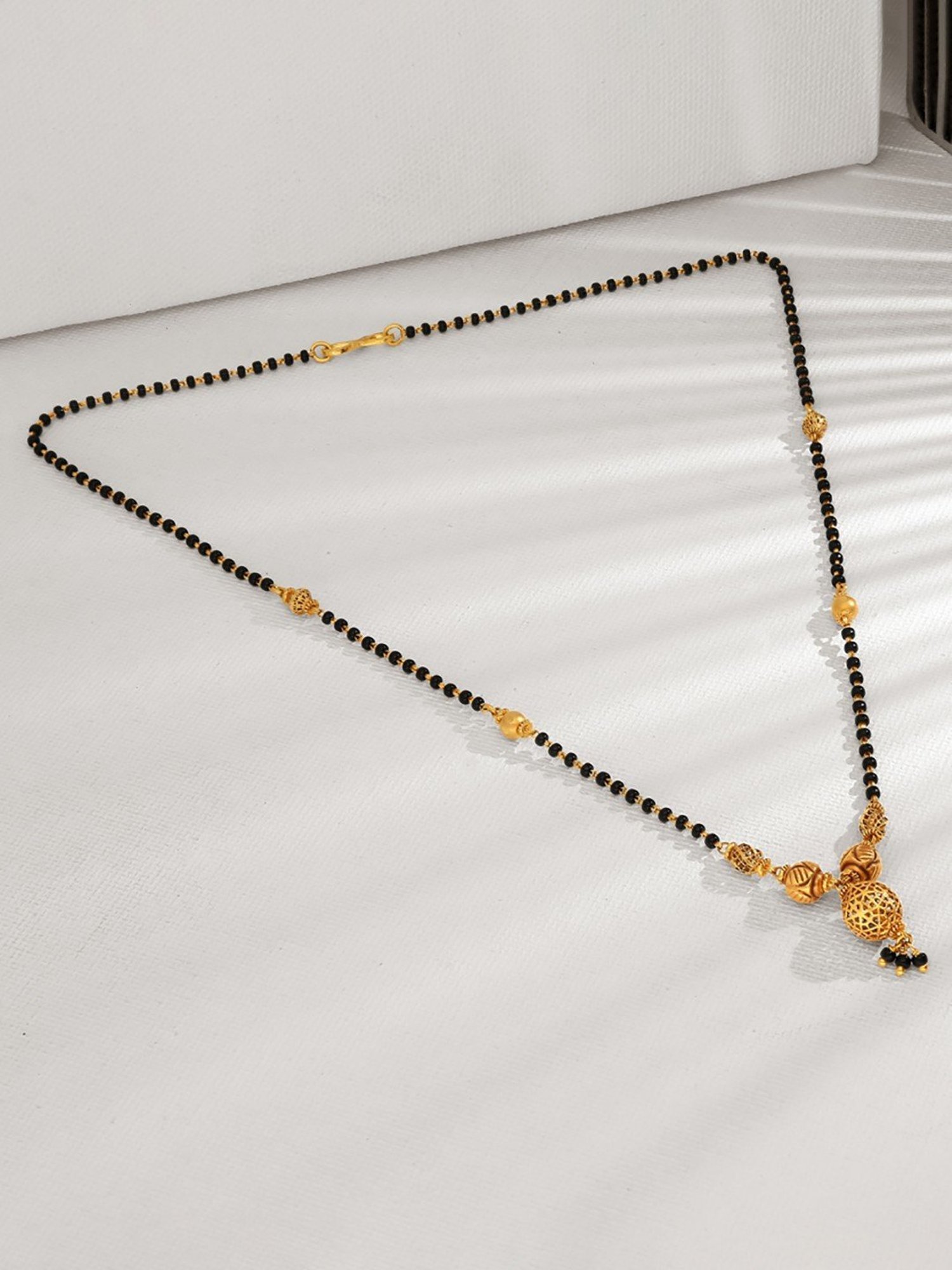 P.N.Gadgil Jewellers 22k Opulent Orb Mangalsutra