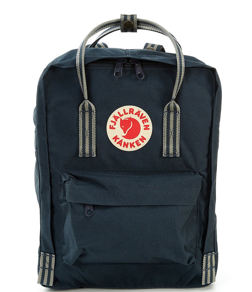 Fjallraven Kanken Water-Resistant Stripe-Handle Backpack