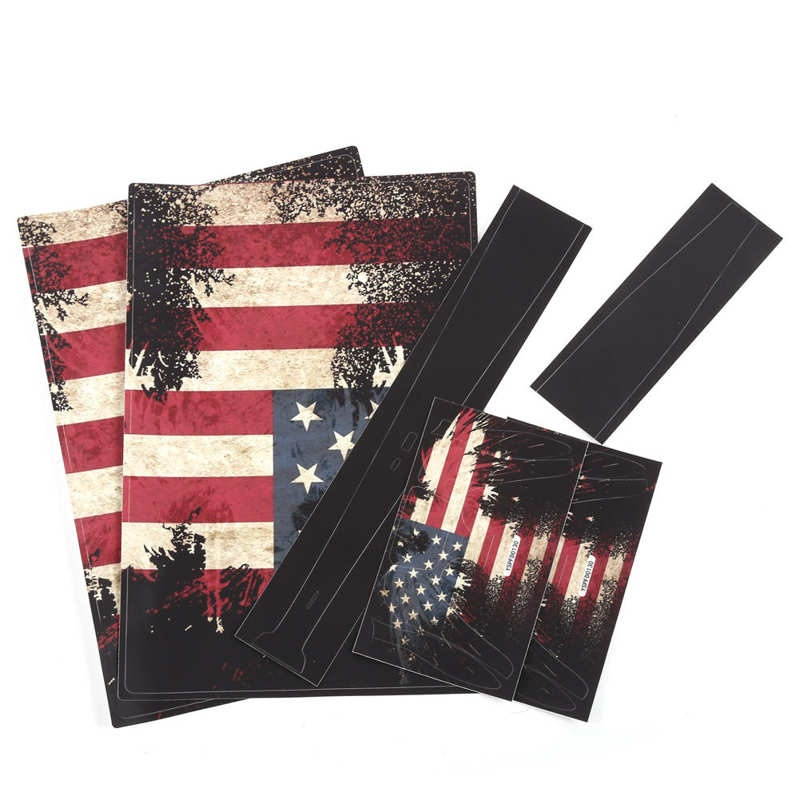 kinect sensor Controller Protective Sticker Game Console Skin Decoration Cover for PS5 Flag Pattern