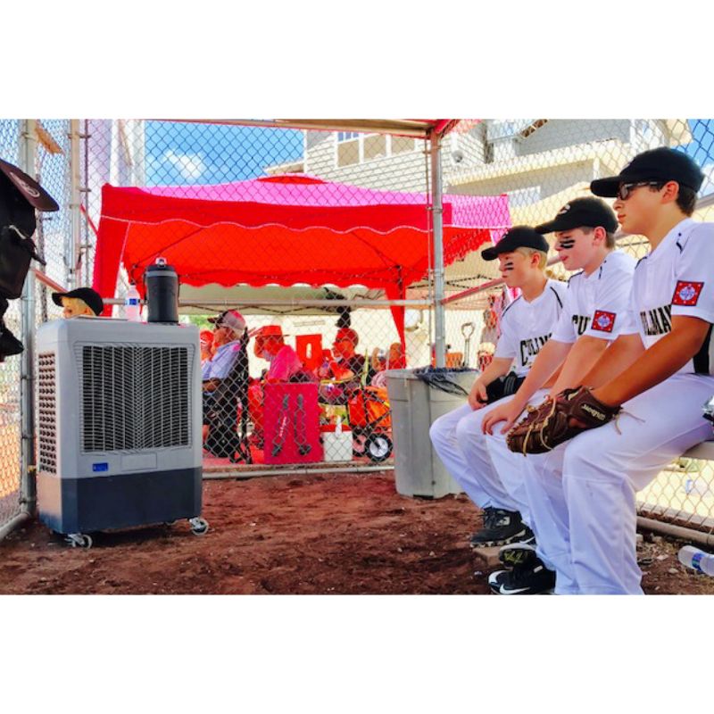 Hessaire MC37M Indoor/Outdoor Portable 950 Sq Ft Evaporative Swamp Air Cooler