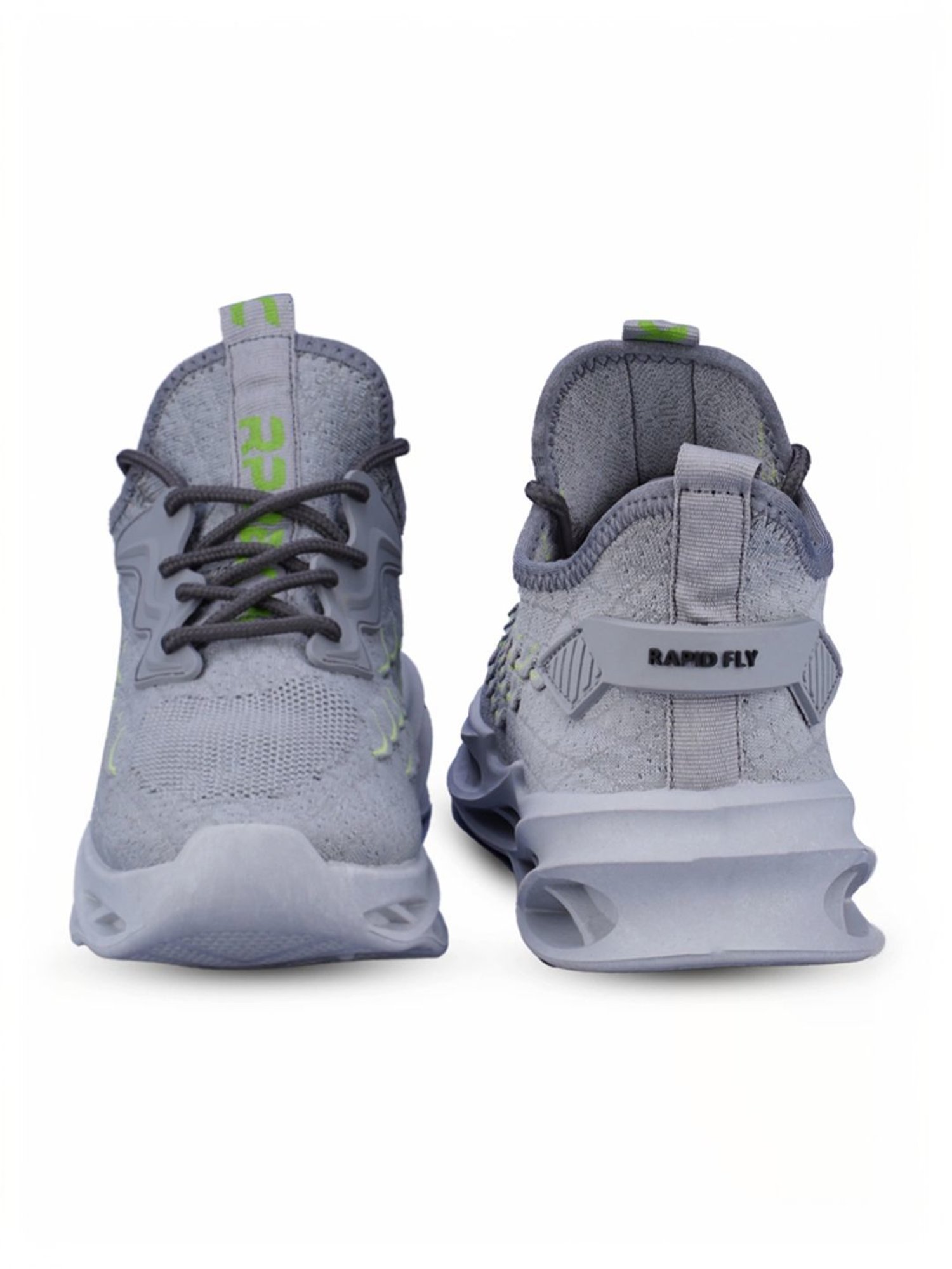 Rapid Box Men's Grey Running Shoes