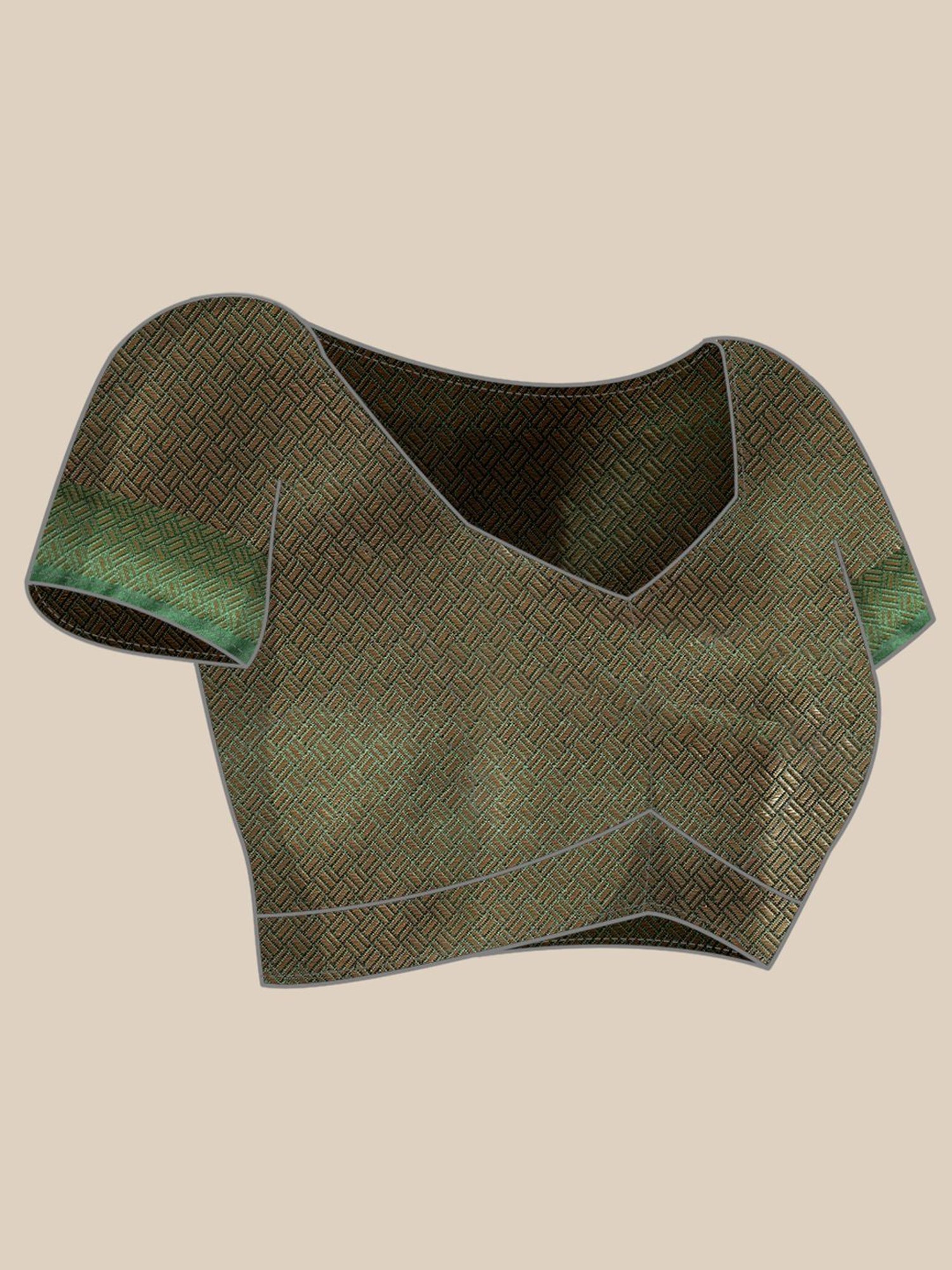 Banarasi Silk Works Pink Woven Saree With Unstitched Blouse