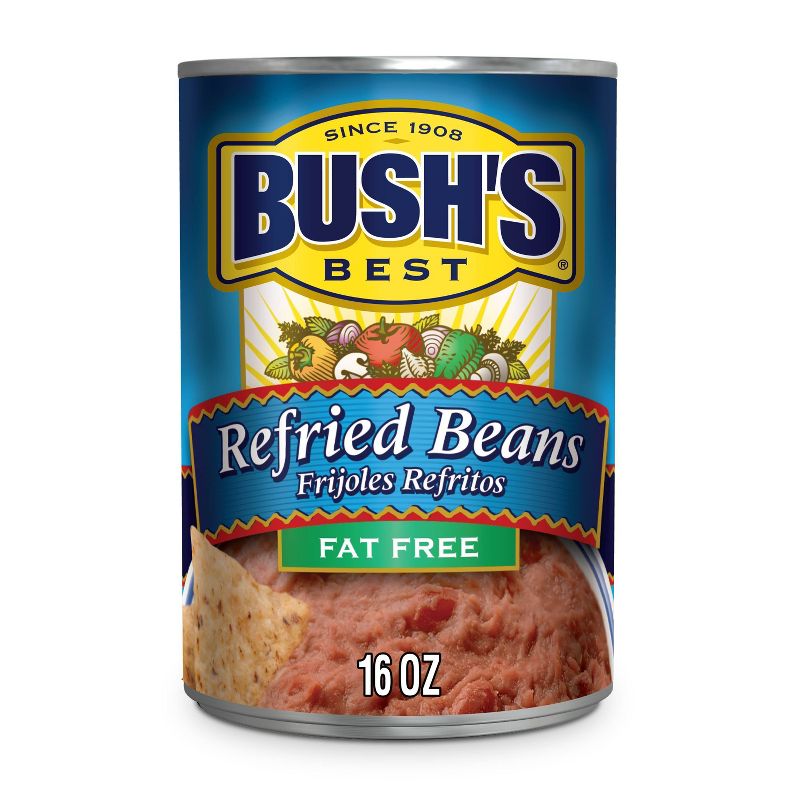 Bush's Fat Free Refried Beans - 16oz