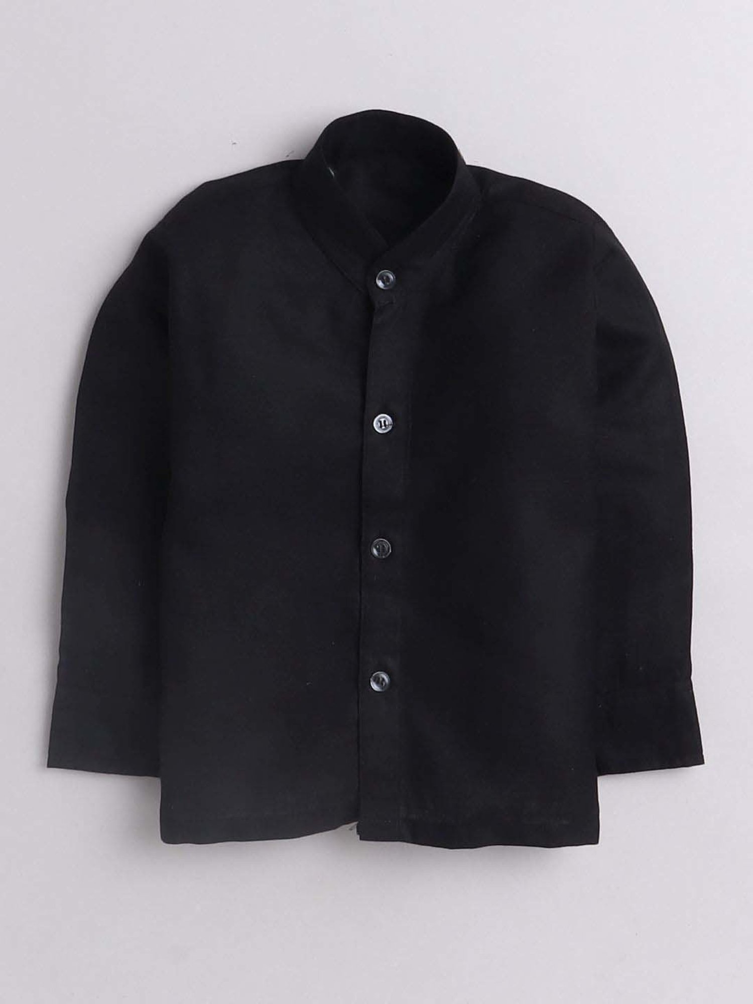 Fourfolds Boys Green Graphic Full Sleeves Clothing Set