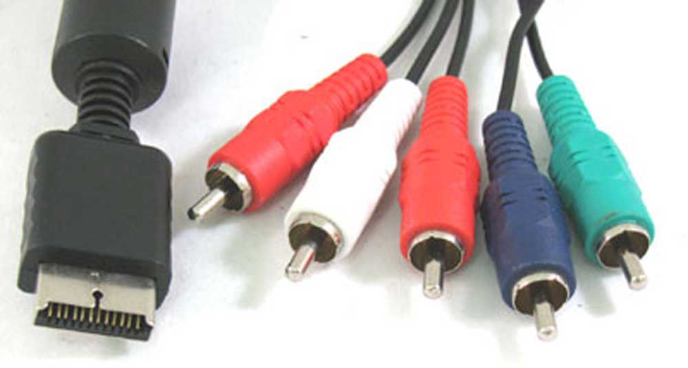 Component RCA AV Cable Cord For Sony PS3 HD TV LCD DVD